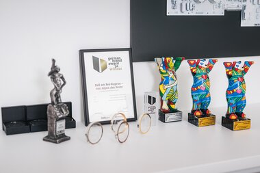 Außzeichnungen des Unternehmens | © Johannes Radlwimmer
